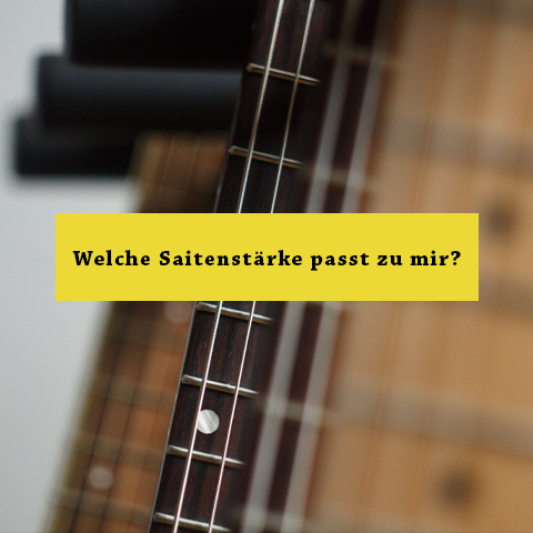 Welche Saitenstärke passt zu mir?