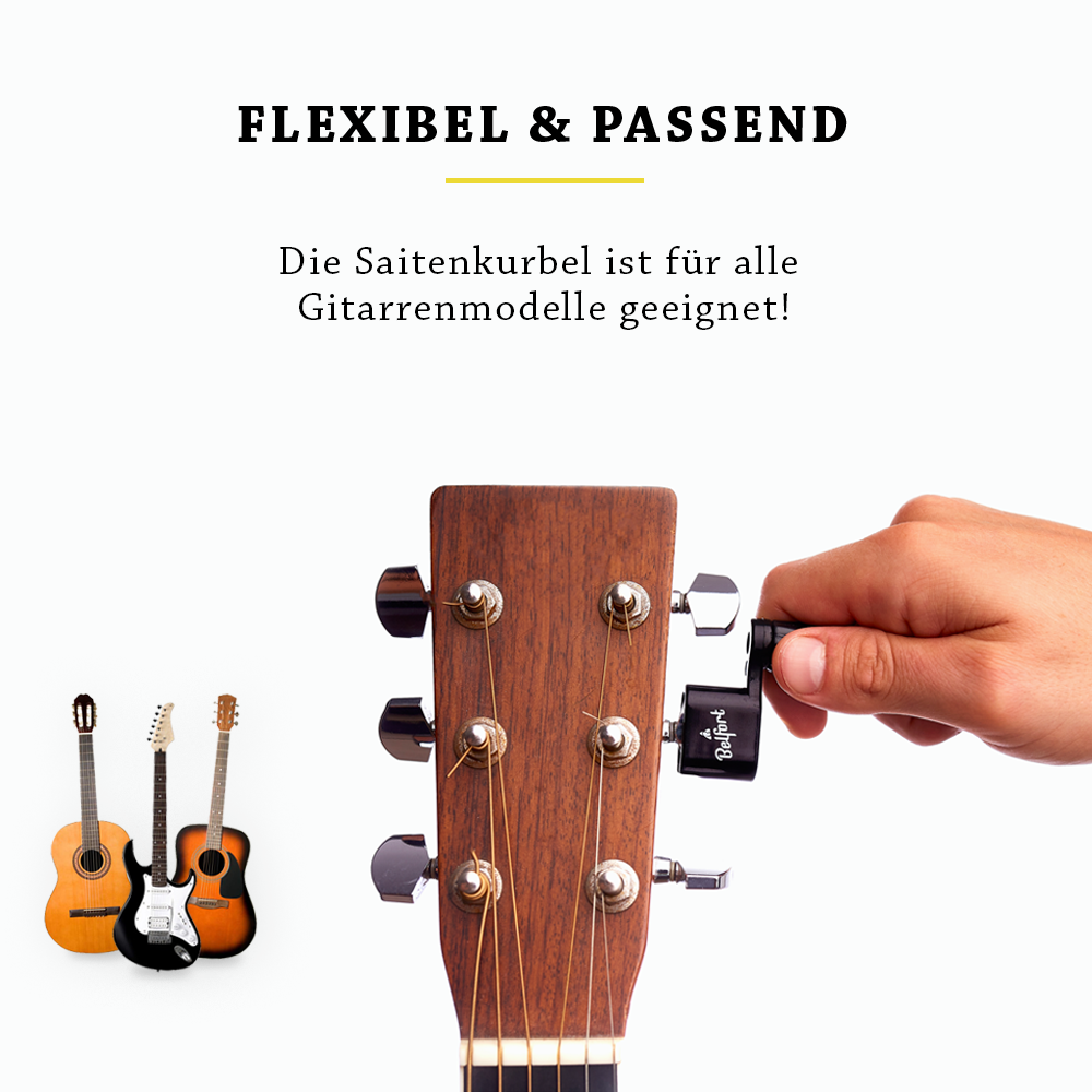 Praktische Saitenkurbel für deine Gitarre – Belfort