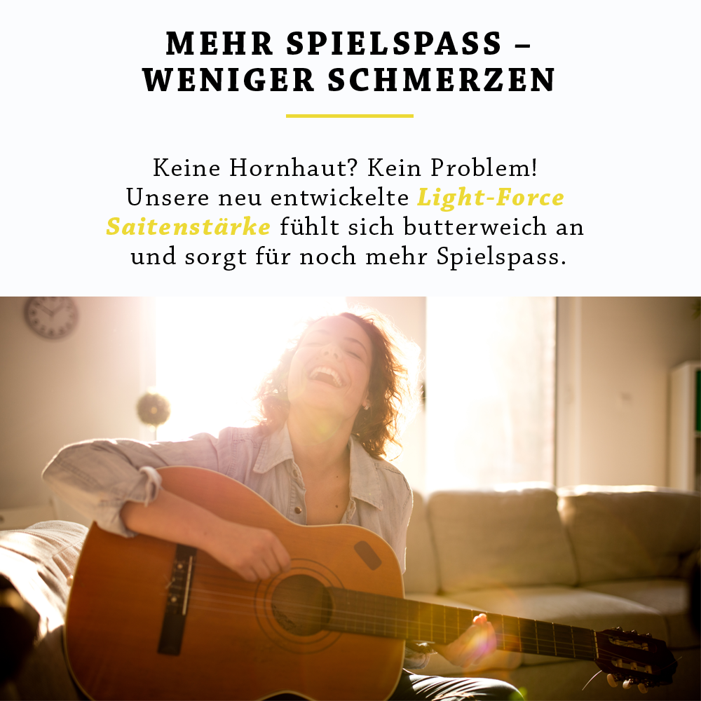 <b>Saiten für Konzertgitarre</b><br> Hervorragende Gitarrensaiten